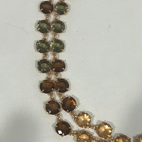 Lele Sadoughi Ombre Crystal Necklace - Picture 5 of 6